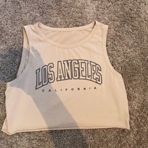 LA Crop Top